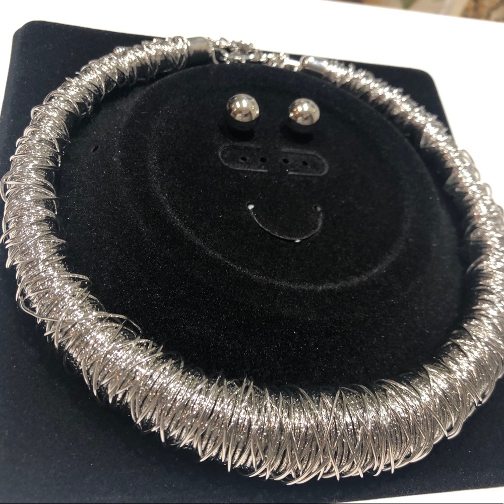 🆕 FASHION JEWELRY WIRE WRAP NECKLACE SET 🆕 - Picture 4 of 8